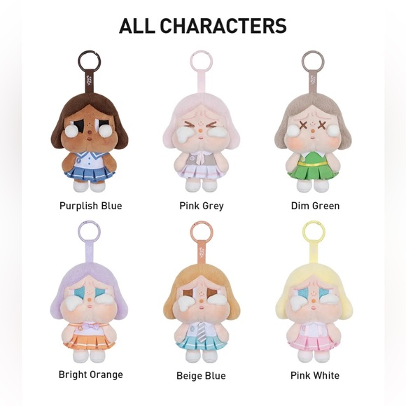 [SEALED BOX] POP MART - CRYBABY Sunset Concert Series-Plush Pendant Blind Box - Picture 2 of 6